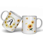 Kit arte para caneca letras Girasol